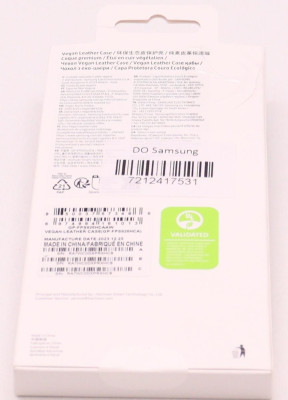 Samsung Vegan Leather Case Galaxy S24+, Taupe