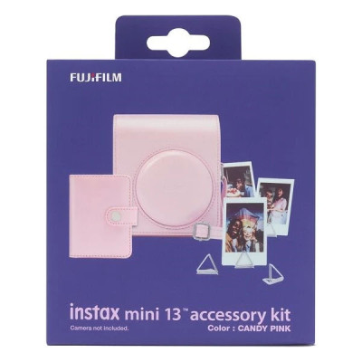 Fujifilm Instax Mini 13 Acc Kit Candy Pink