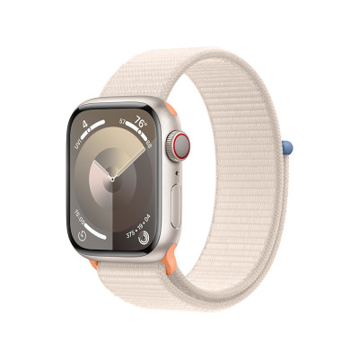 Apple Watch S9 Cell 45mm Starlight Alu,Star Sp. L.