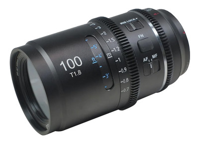 SIRUI Astra 100mm T1.8 1.33X L Mount, Blue Flare