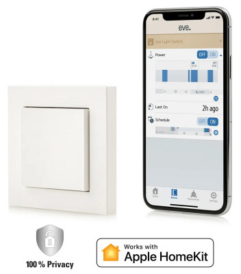 Eve Light Switch Connected Wall Switch