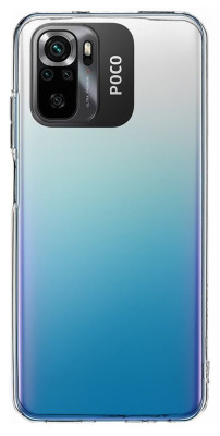 Tactical TPU pouzdro Poco M5s, Clear