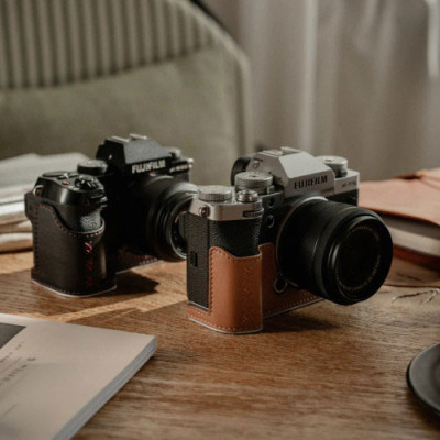 PGYTECH Leather Camera Case (ForFUJI X-S20 Brown)