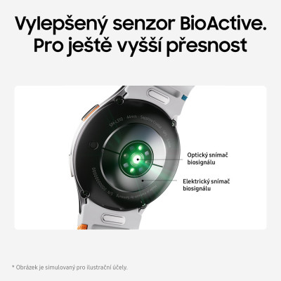 Samsung Galaxy Watch 7 (44mm,BT) Silver