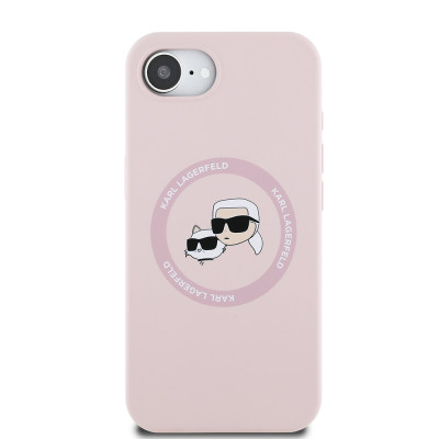 Karl Lagerfeld Silicone Heads MagSafe iPhone 16e,P