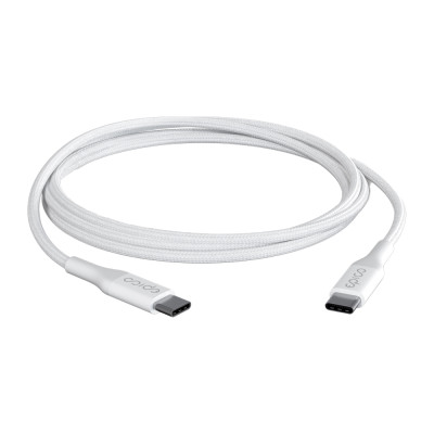 Epico GaN 30W PD Nabíječka+ USB-C+USB-C kabel Bílá
