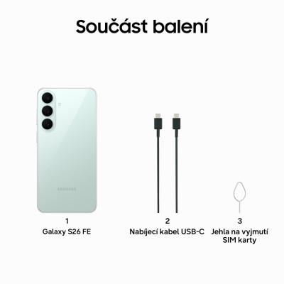 Samsung Galaxy S26 FE 8+256GB Pistachio