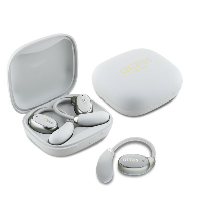 Guess Satin Classic Logo OWS sluchátka, Beige