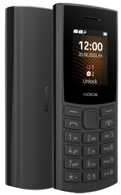NOKIA 105 4G 2023, Charcoal