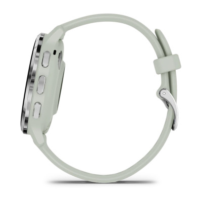 Garmin Venu 3S Silver/Sage Gray, Silicone Band