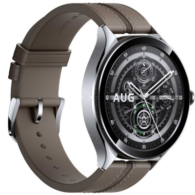 Xiaomi Watch 2 Pro Bluetooth Silver Case, Brown