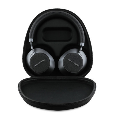 Karl Lagerfeld Saffiano Metal Logo ANC/ENC, Black