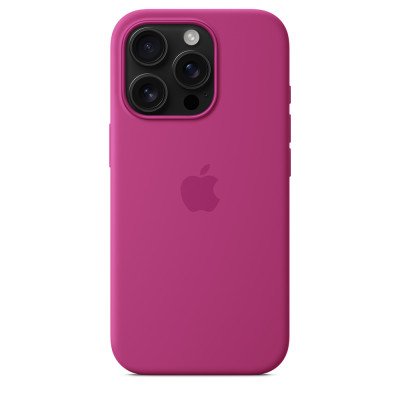 iPhone 16 Pro Silicone Case MagSafe Fuchsia