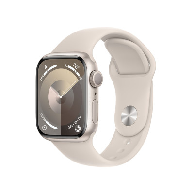 Apple Watch Series 9 41mm Starlight, Star SB, S/M