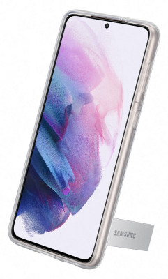 Samsung EF-JG996CT Clear Standing Cover S21+,Clear