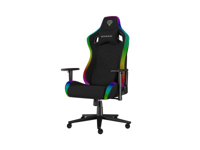 Herní křeslo Genesis TRIT 660, RGB, Černé