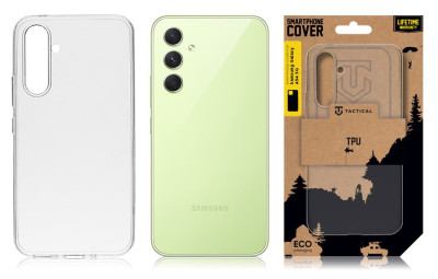 Tactical TPU pouzdro Samsung Galaxy A54 5G, Clear