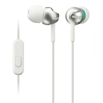 Sony MDR-EX110APW sluchátka s mikrofonem, White