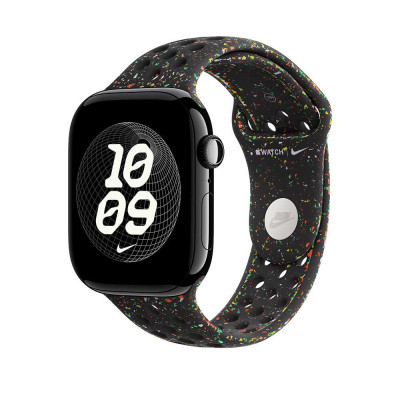 Apple 46mm Midnight Black Nike Sport Band - M/L