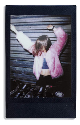 Fujifilm Instax mini černý rámeček 10 ks fotek