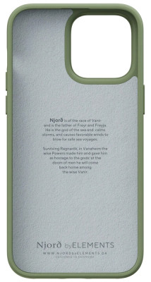 Njord Comfort+ Case iPhone 13/14 Pro Max, Olive