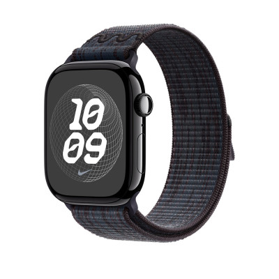 Apple 46mm Nike Sport Loop Black/Blue