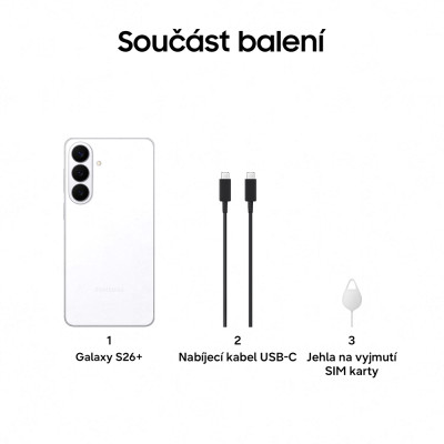 Samsung Galaxy S26+ 512GB White