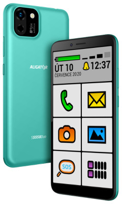 Aligator S5550 Duo SENIOR 16GB Green