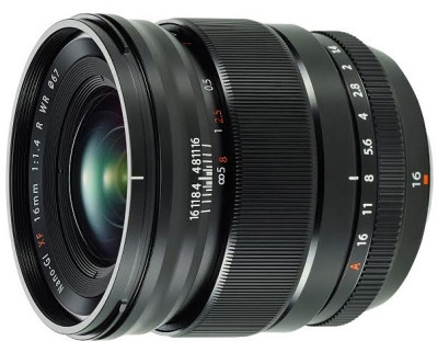 Objektiv Fujinon XF 16 mm f 1.4 R WR