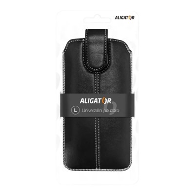 Aligator FLEXI-POCKET pouzdro S 133x85x10mm, Black