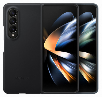 Samsung EF-VF936LBEGWW Leather Cover Fold4, Black