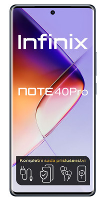 Infinix Note 40 PRO 256+12GB Obsidian Black