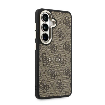 Guess 4G Gold Frame MagSafe Galaxy S26 Brown