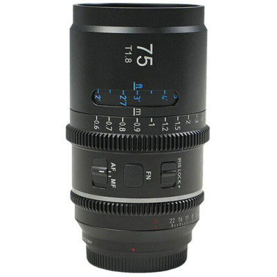 SIRUI Astra 75mm T1.8 1.33X Z Mount, Blue Flare