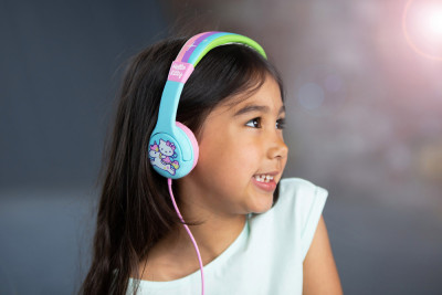 OTL Hello Kitty Unicorn dětská sluchátka 3,5mm