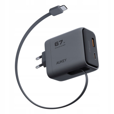AUKEY PA-C12 Síťová nabíječka 67W kab