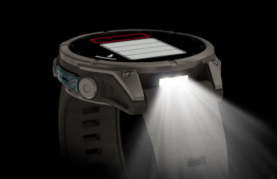 Garmin fenix 9 47mm Titanium/Pebble Gray Sport Band