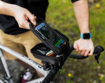 FIXED Bikee Bag odnímatelné pouzdro na kolo, Black