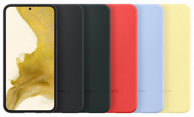 Samsung Silicone Cover S22+, Yellow