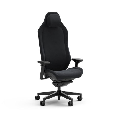 Fractal Design židle Refine Alcantara Dark