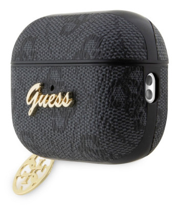 Guess 4G Script Charms PC/PU Airpods Pro 2, Black