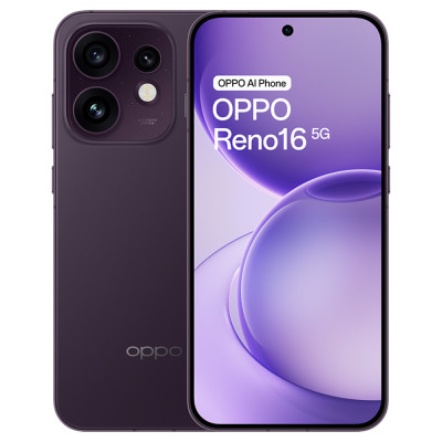 OPPO Reno16 5G 512+8GB Purple Black