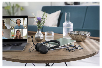 Jabra CONNECT 4H náhlavní souprava, Black