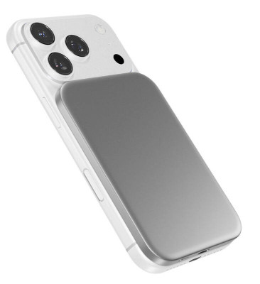 Epico Slim 3000mAh hliníková Mag+ EM31b - stříbrná