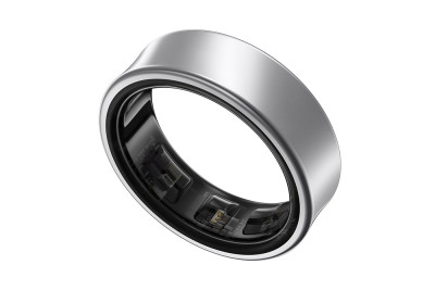 Samsung Galaxy Ring Titanium Silver, Size 9