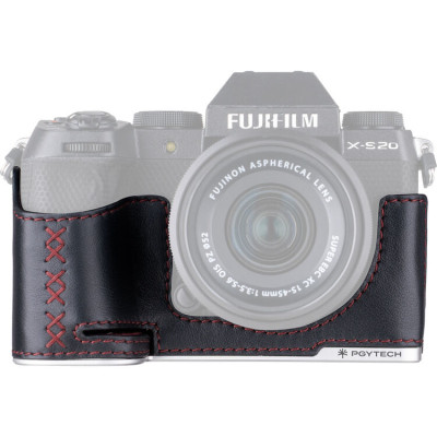 PGYTECH Leather Camera Case(ForFUJIFILM X-S20 Blk)