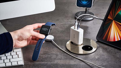 Epico pletený USB-C to Lightning kabel Space Grey