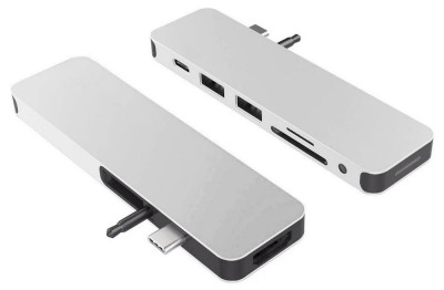 HyperDrive SOLO USB-C Hub MacBook & USB-C, Silver