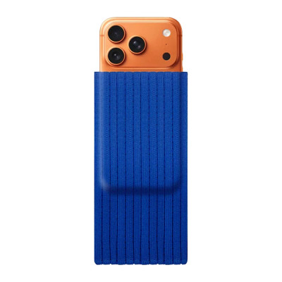 Aligator ponožka na telefon S 16 x 7cm, safírová
