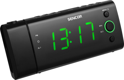 SENCOR SRC 330 GN Radiobudík s projekcí